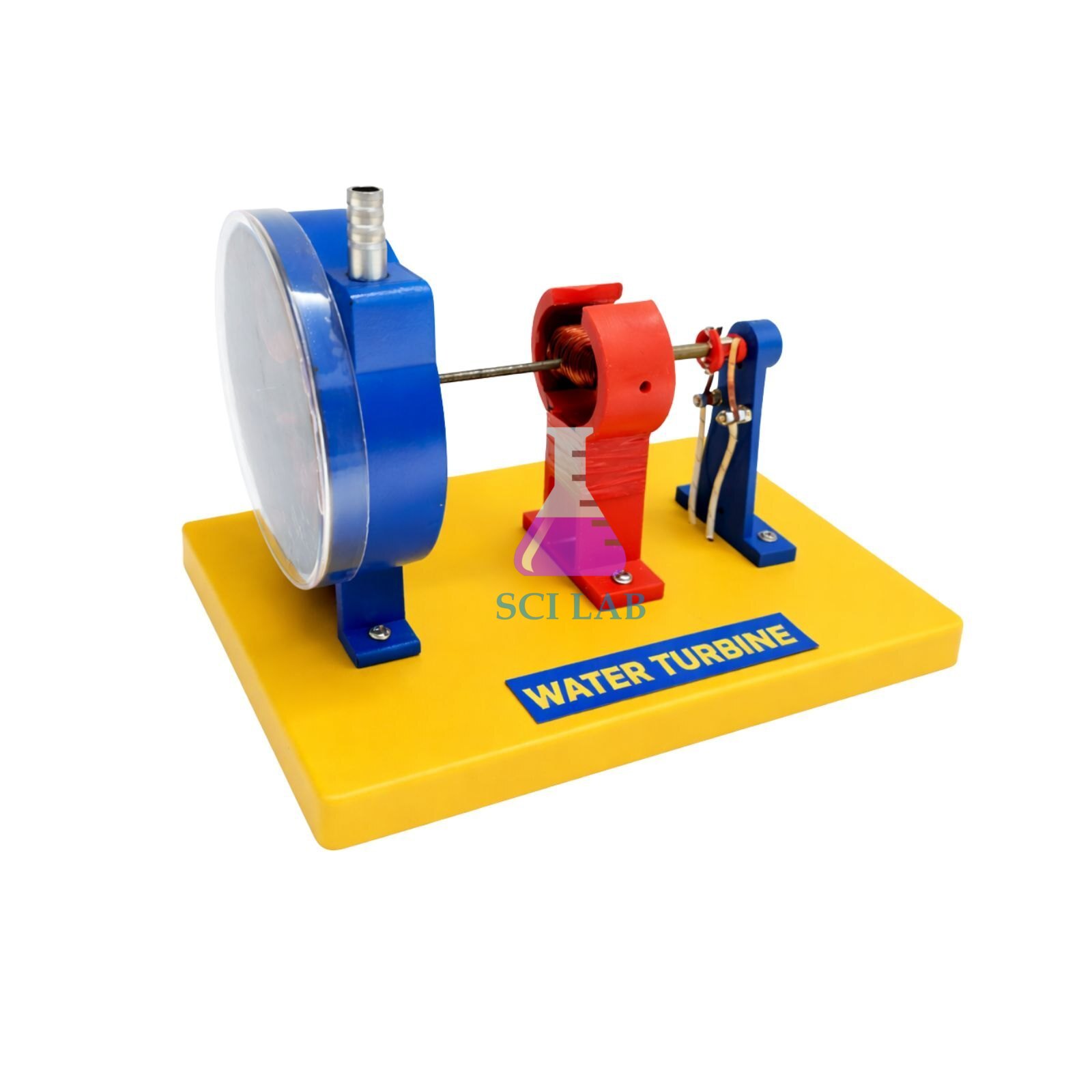 Water Turbine with Electric Generator Model